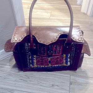 Vintage addiction large purse